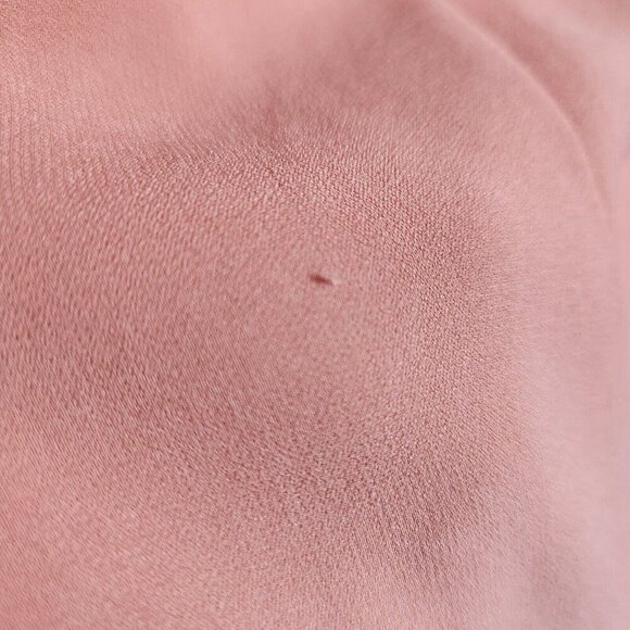 St. John Women Peach Sleeveless Knee-Length Dress Drawstring Waist Pockets Sz 8 - Picture 8 of 12